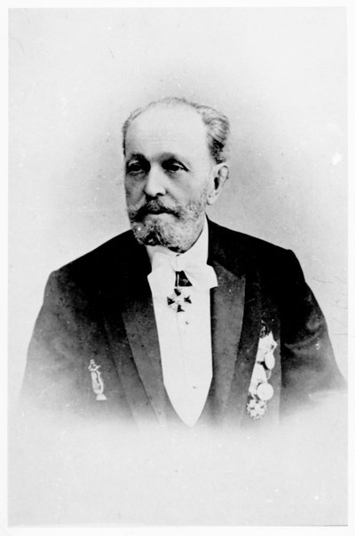Marius Petipa, c.1887 by Russian Photographer